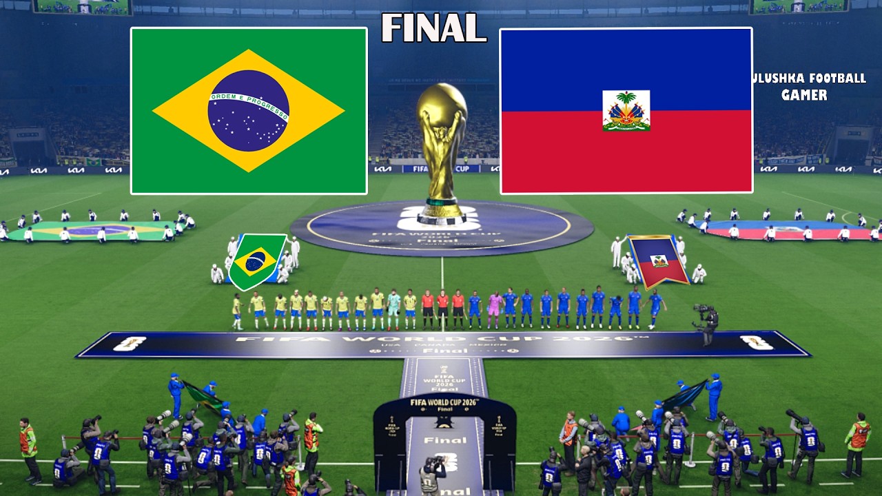 Бразилия против Гаити - Финал Чемпионата мира по футболу FIFA 2026 | Полный матч, симуляция и про...