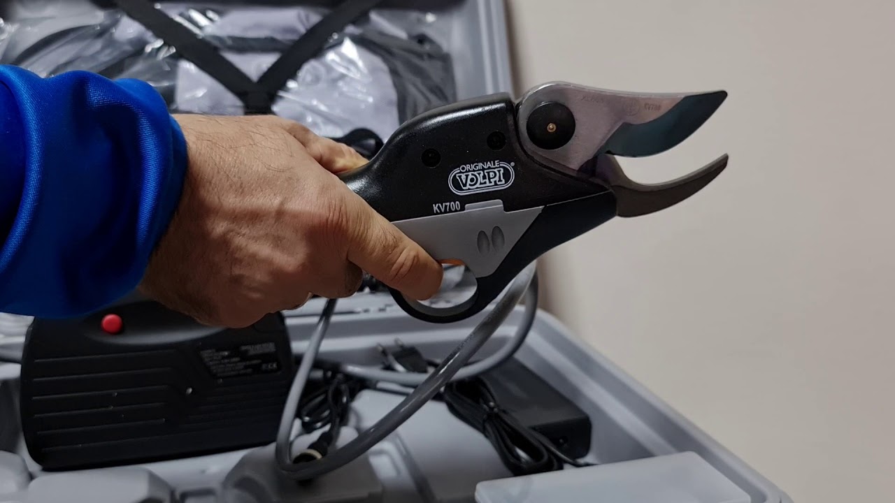 Ψαλίδι μπαταρίας volpi kv700 0-40mm με διπλή και προοδευτική κοπή