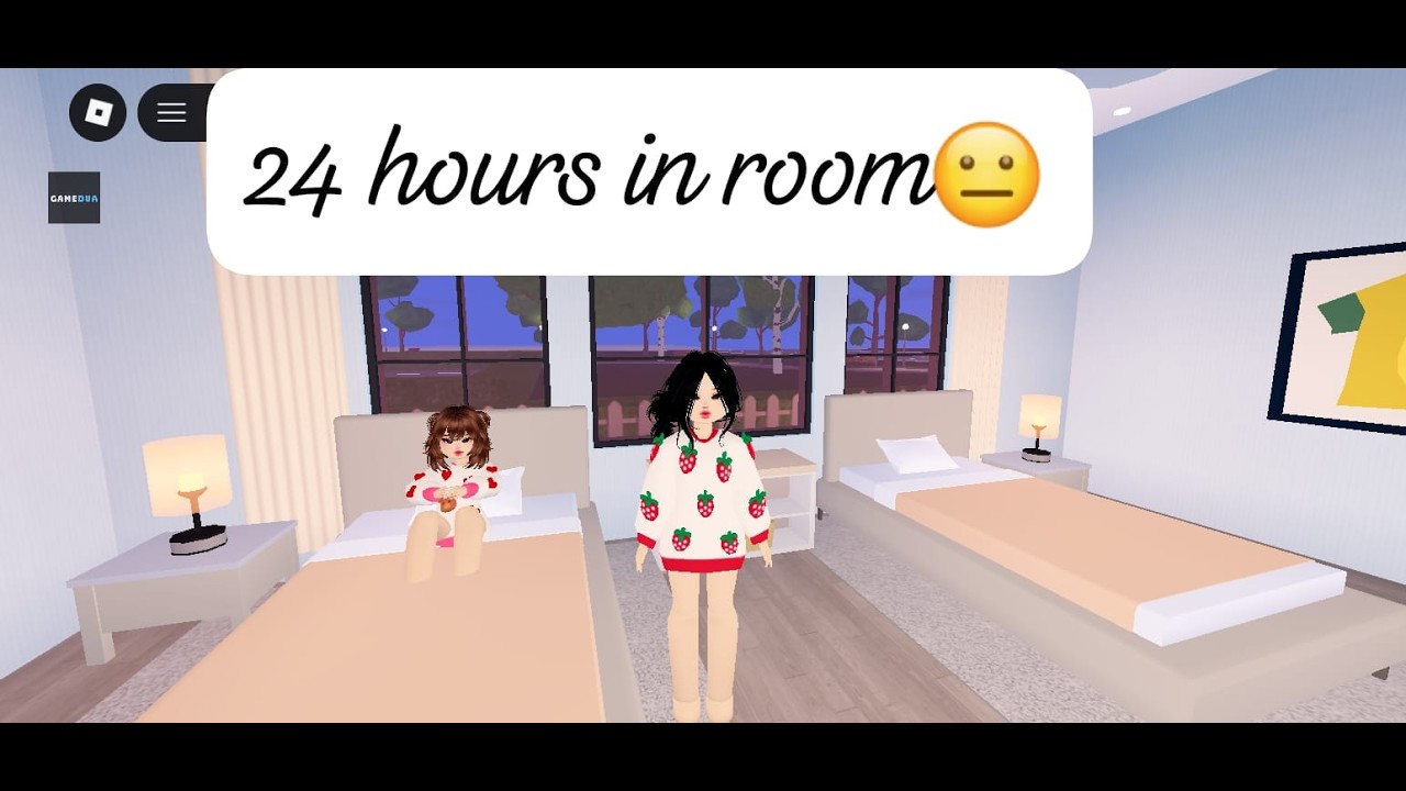 24 hours in room roblox metro life rp in (hindi)