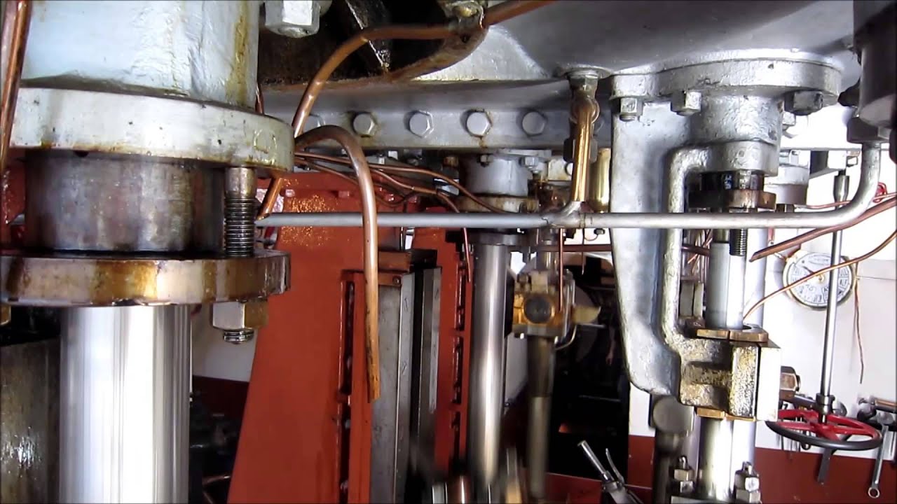 Engine room s.s. Furie.