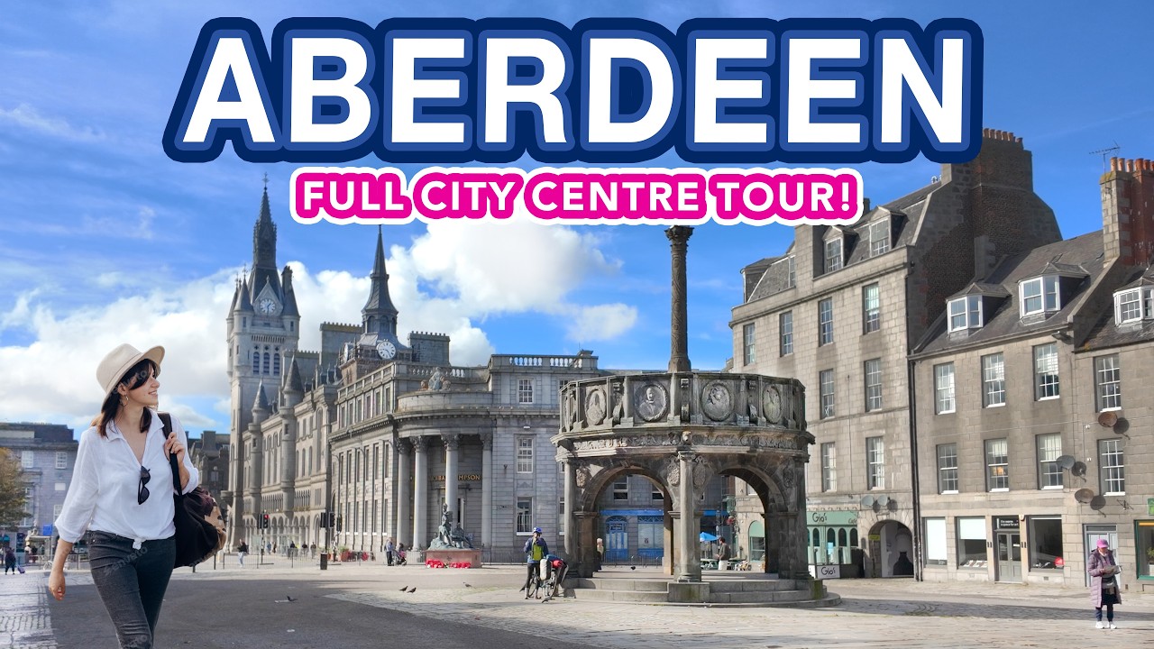 ABERDEEN | Full tour of AMAZING Aberdeen City Centre, Scotland