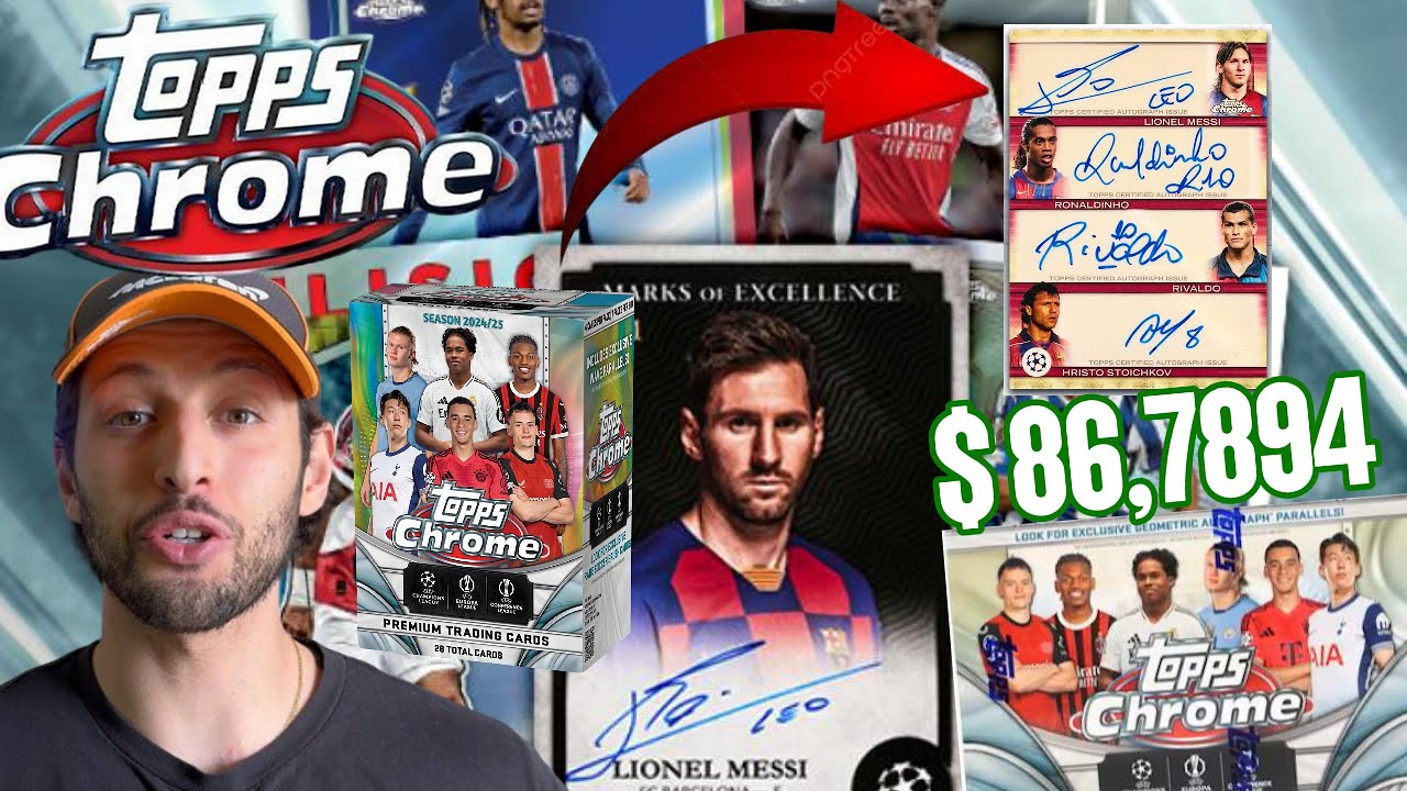 IT'S HERE! - UEFA TOPPS Chrome 2024/2025 RELEASE DAY! - WAIT BEFORE YOU BUY???