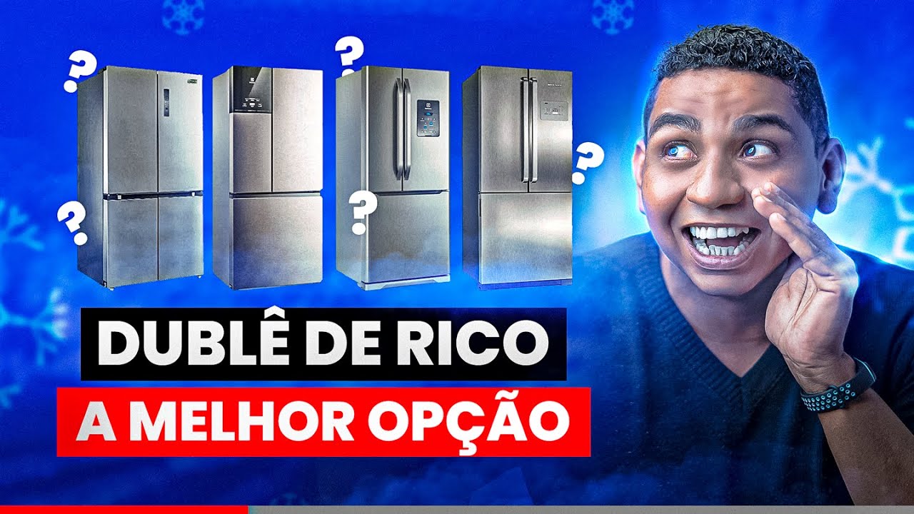 GELADEIRA SIDE BY SIDE INVERSE, AS MELHORES OPÇÕES SEM DUVIDAS!!