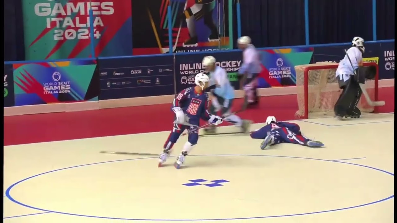USA Inline Hockey highlights vs Argentina 🇦🇷- World Skate Games 2024