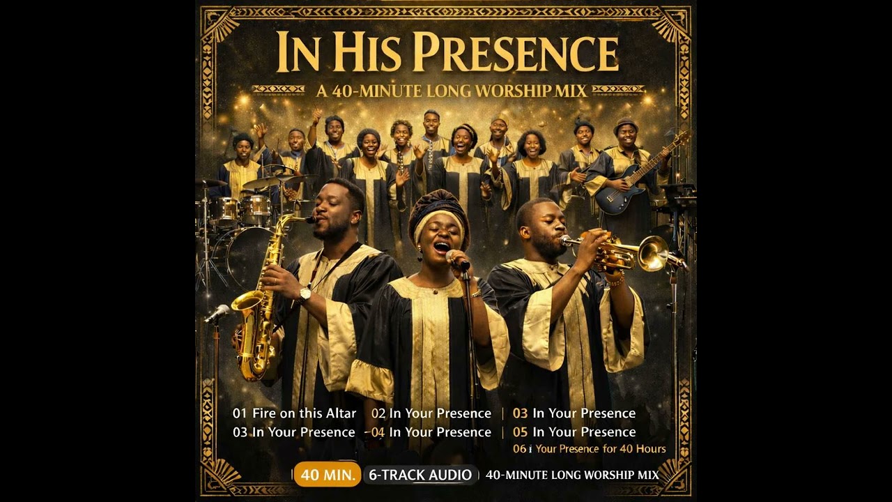 In His Presence - A 40 Min. Deep African Worship| Choir & Live Band