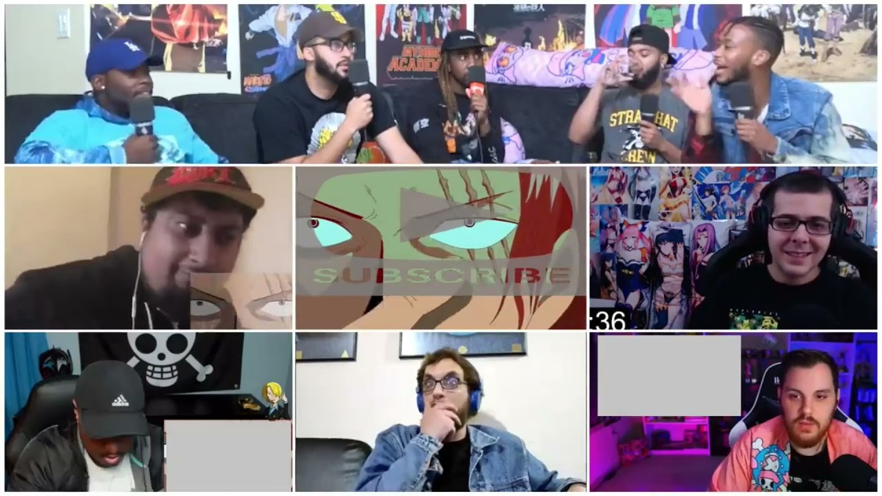Shanks vs Whitebeard Reaction Mashup
