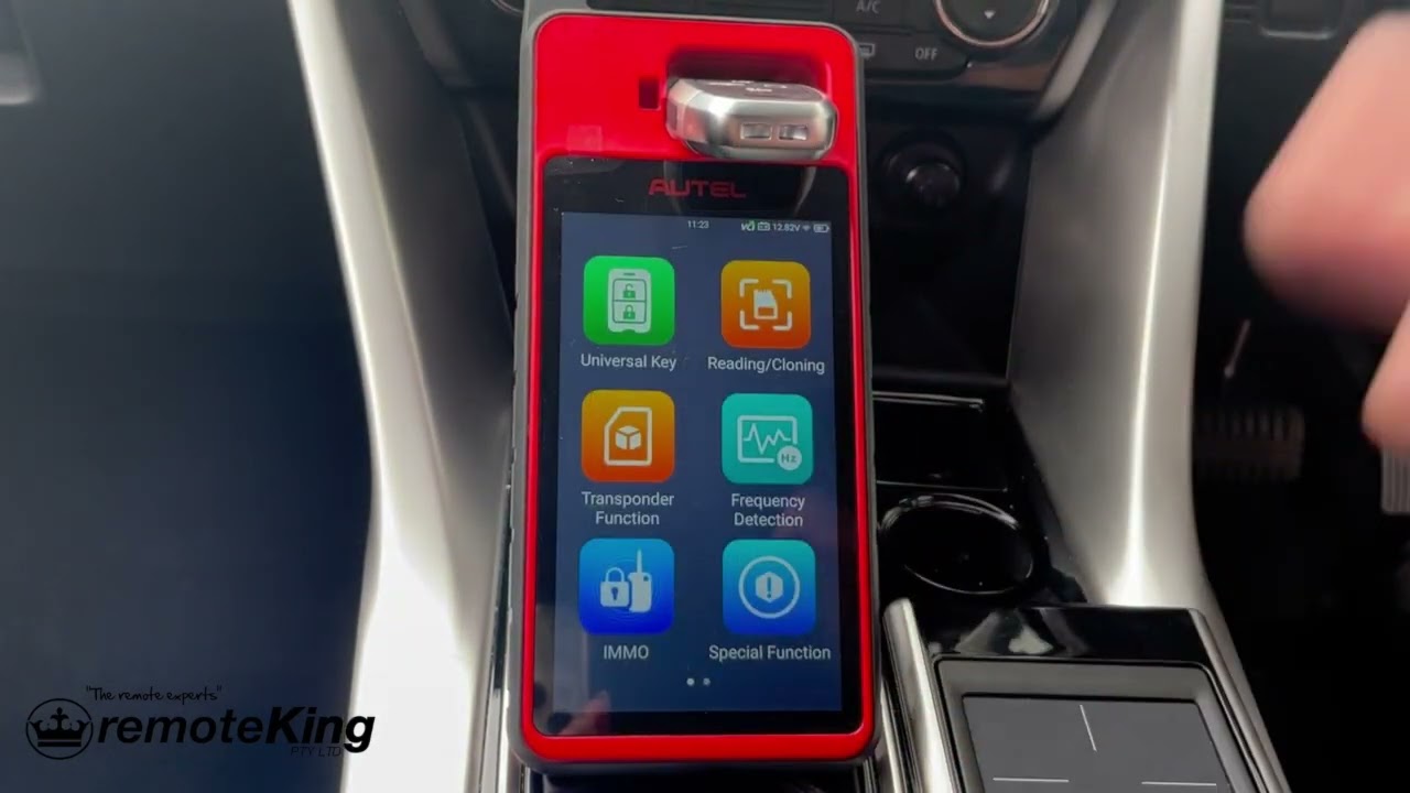 Using the Autel KM100 to Generate and Program a Smart Key (Mitsubishi Eclipse Cross, 2019)