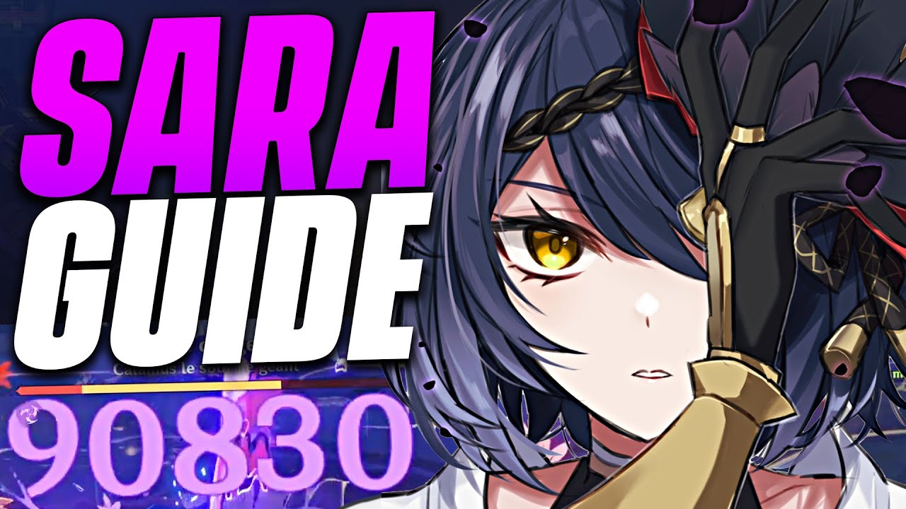 SARA, LE GUIDE COMPLET ! Meilleur Build, Showcase et Teams (Une Étrange 4★) - Genshin Impact