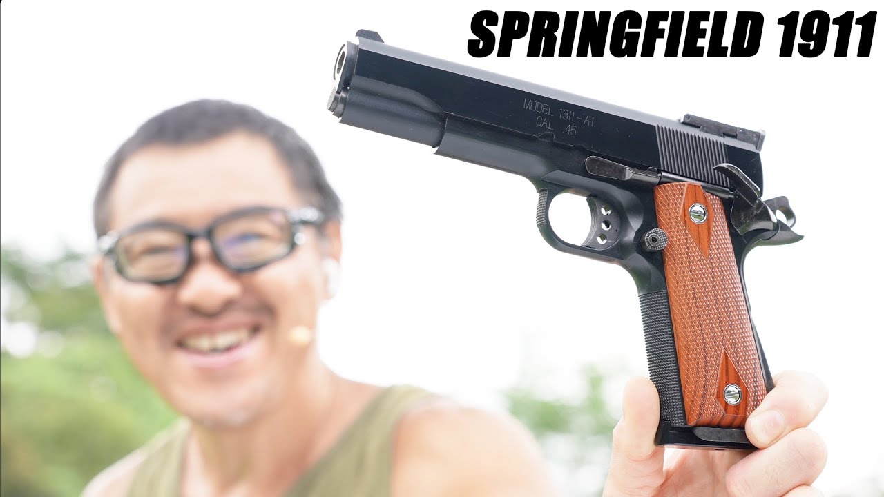 MGC トロフィーマスター スプリングフィールド 1911A1 固定スライドガスガン レビュー