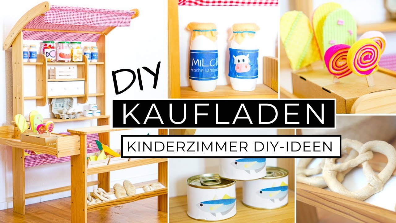𝐃𝐈𝐘 KAUFMANNSLADEN MIT ZUBEHÖR | 𝐊𝐈𝐍𝐃𝐄𝐑𝐙𝐈𝐌𝐌𝐄𝐑 Kaufladen einfach, schnell & günstig selber bauen 🎨🔨🏠