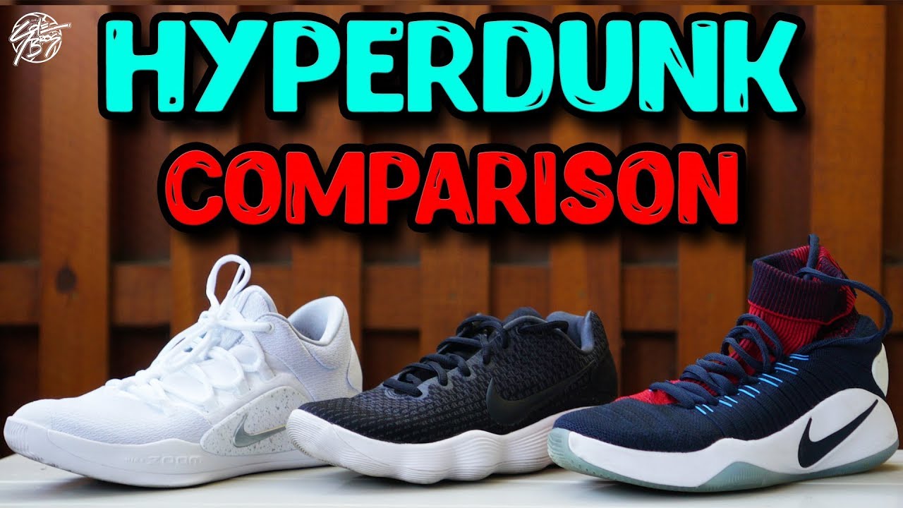 Сравнение Nike Hyperdunk 2016-2018! Какие лучше?