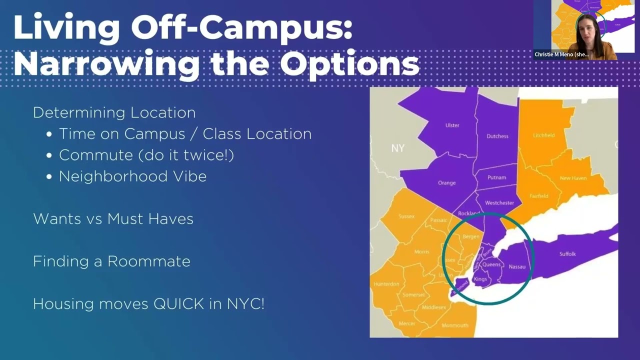 NYU Grad Housing Webinar and Student Panel