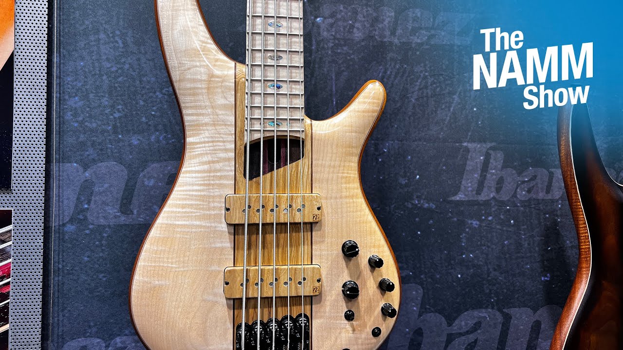 Ibanez SR5FMDX2 Bass in Flame Maple – NAMM 2023