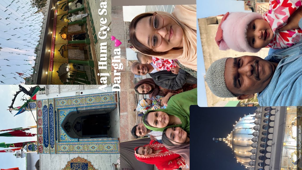 Aaj hum gye darga quttubuddin nizamuddin auliya or chiragi dargha bhot maza aaya#youtube #vlog 