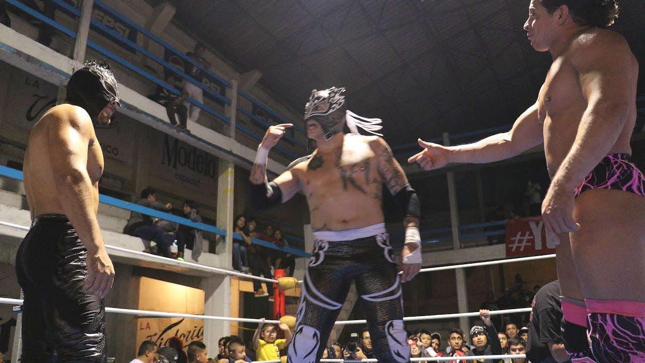 Fénix vs Volador Jr. vs Flamita | Cara Lucha | 01-01-17