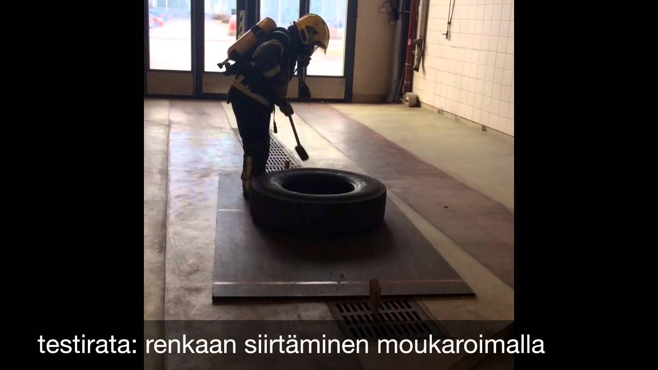 Palomiehen kuntotesti