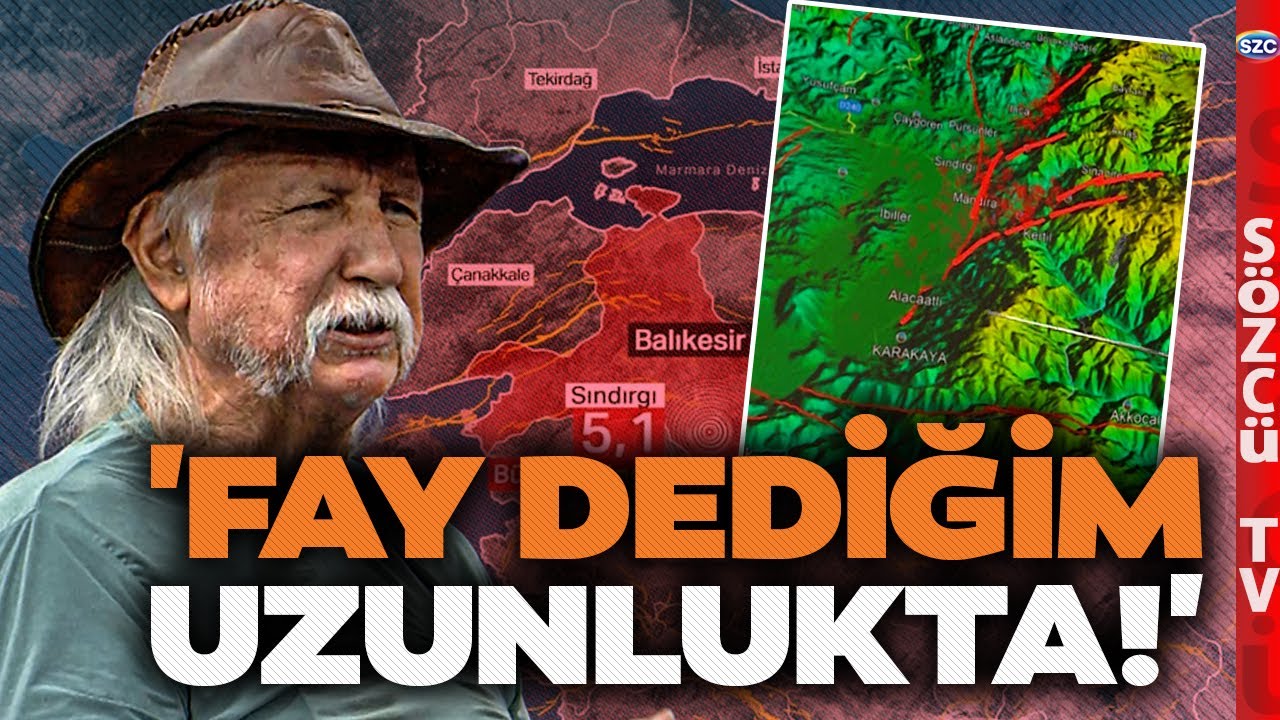 Balıkesir'de Korkutan Depremler! Şener Üşümezsoy Sındırgı Fayının Derinlerine İndi!