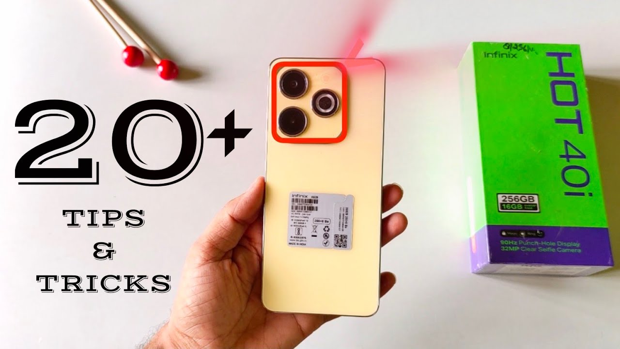 Infinix Hot 40i Tips And Tricks In English | Infinix Hot 40i Hidden Features| Top 20+