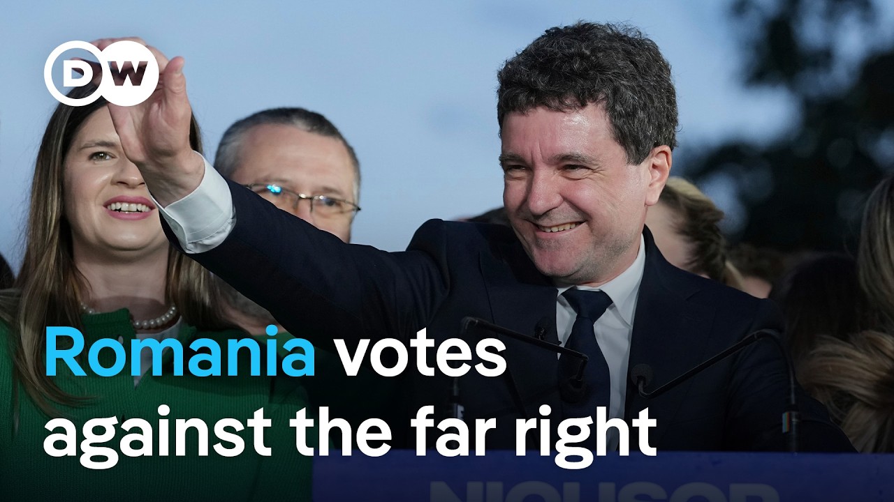 Pro-EU Dan beats Trumpist Simion in Romania's closely watched vote | DW News