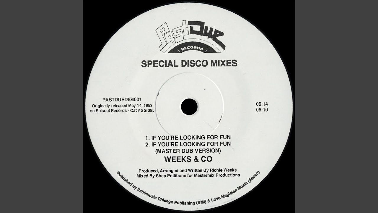 If You're Looking For Fun (Master Dub Version)