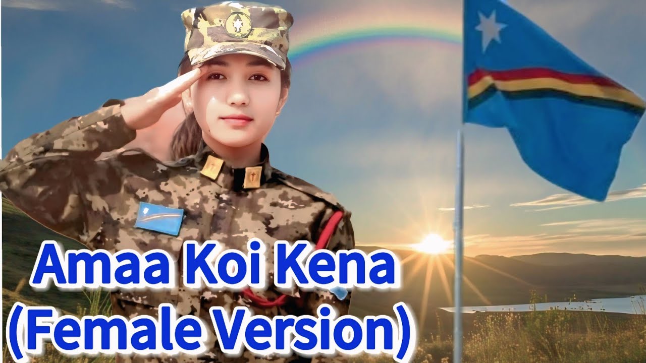 Naga Army Song | Ama Koi Kena | Female Version | @Jeringla