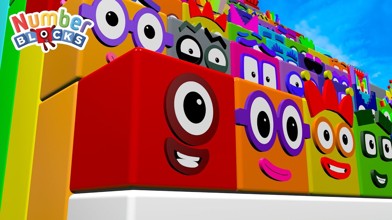 Sing and Count 1–100 with Numberblocks Step Squad! - Learning Fun Song