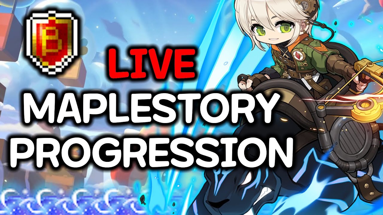 LIVE MAPLESTORY PROGRESSION | BOSS & GRIND | LEVEL 295 PUSH