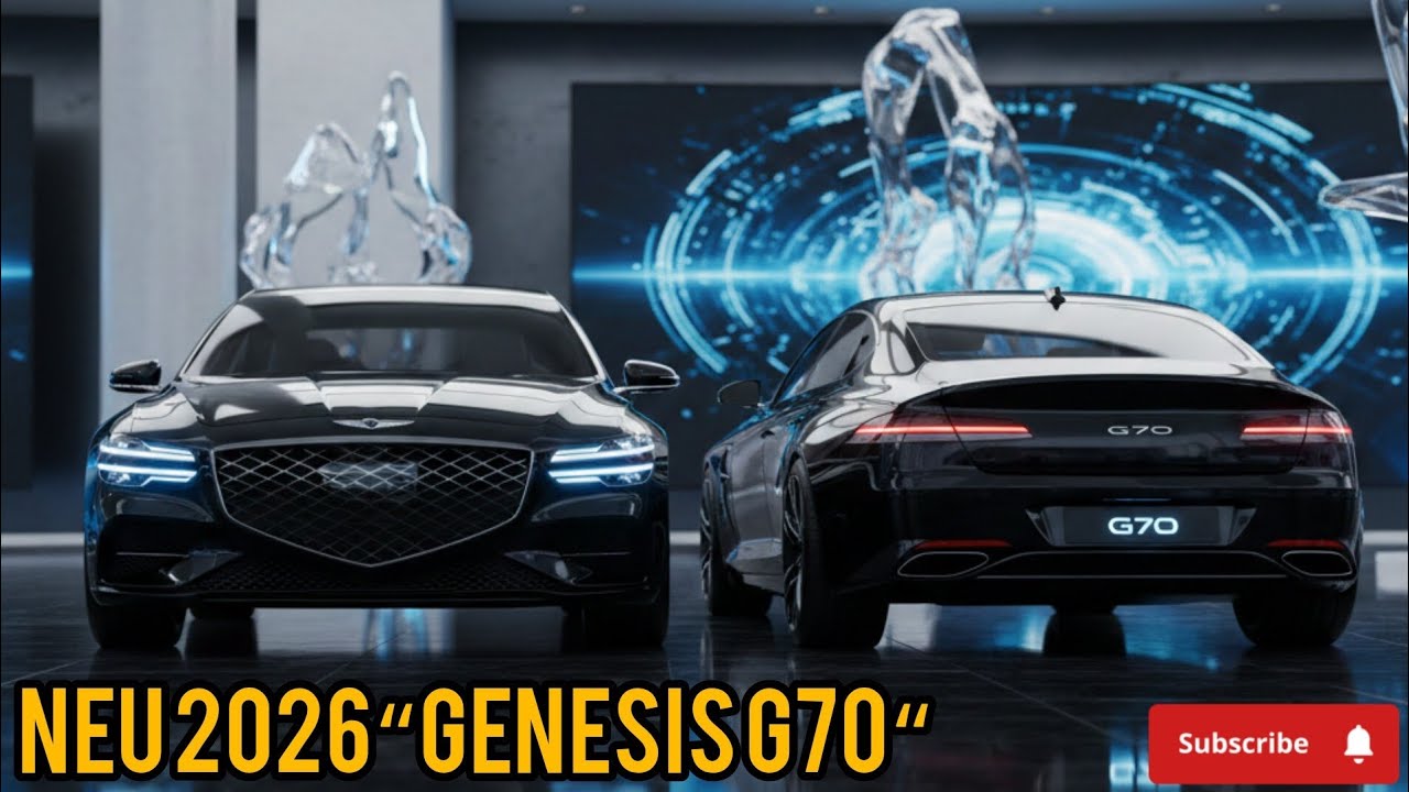 Genesis G70 2026 Test Deutsch 🇩🇪 | Luxuslimousine ab 48.000€ – Performance, Innenraum & Preis!“