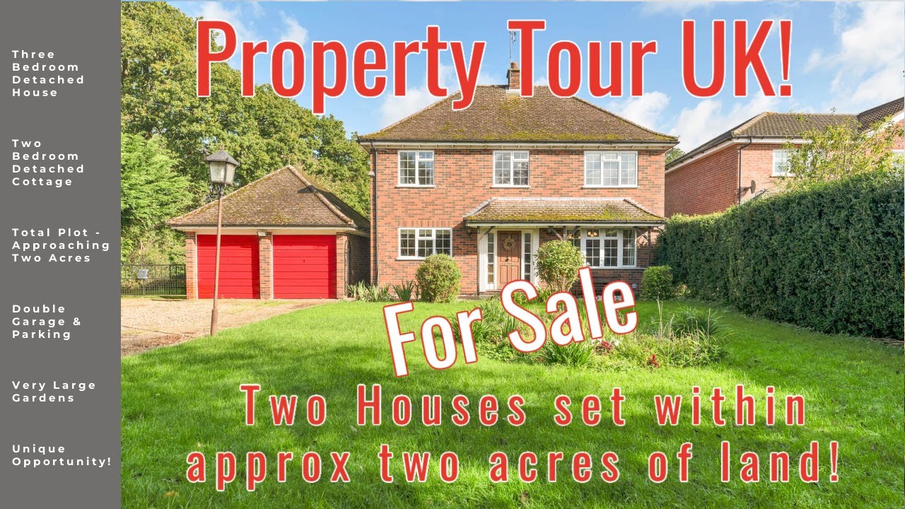 HOUSE TOUR UK  Two properties and 2 acres of land!  £600,000 Watton, Norfolk, Longsons Estate Agents