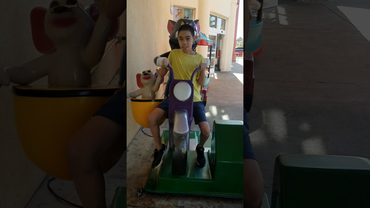 1990s Chopper kiddie ride 