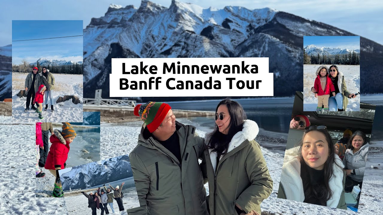 Lake Minnewanka, Banff Alberta Canada #travelvlog #canada #banff #theDCdiaries