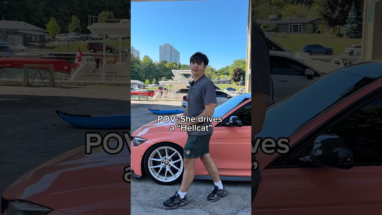 POV: She drives a &ldquo;Hellcat&rdquo;&hellip;