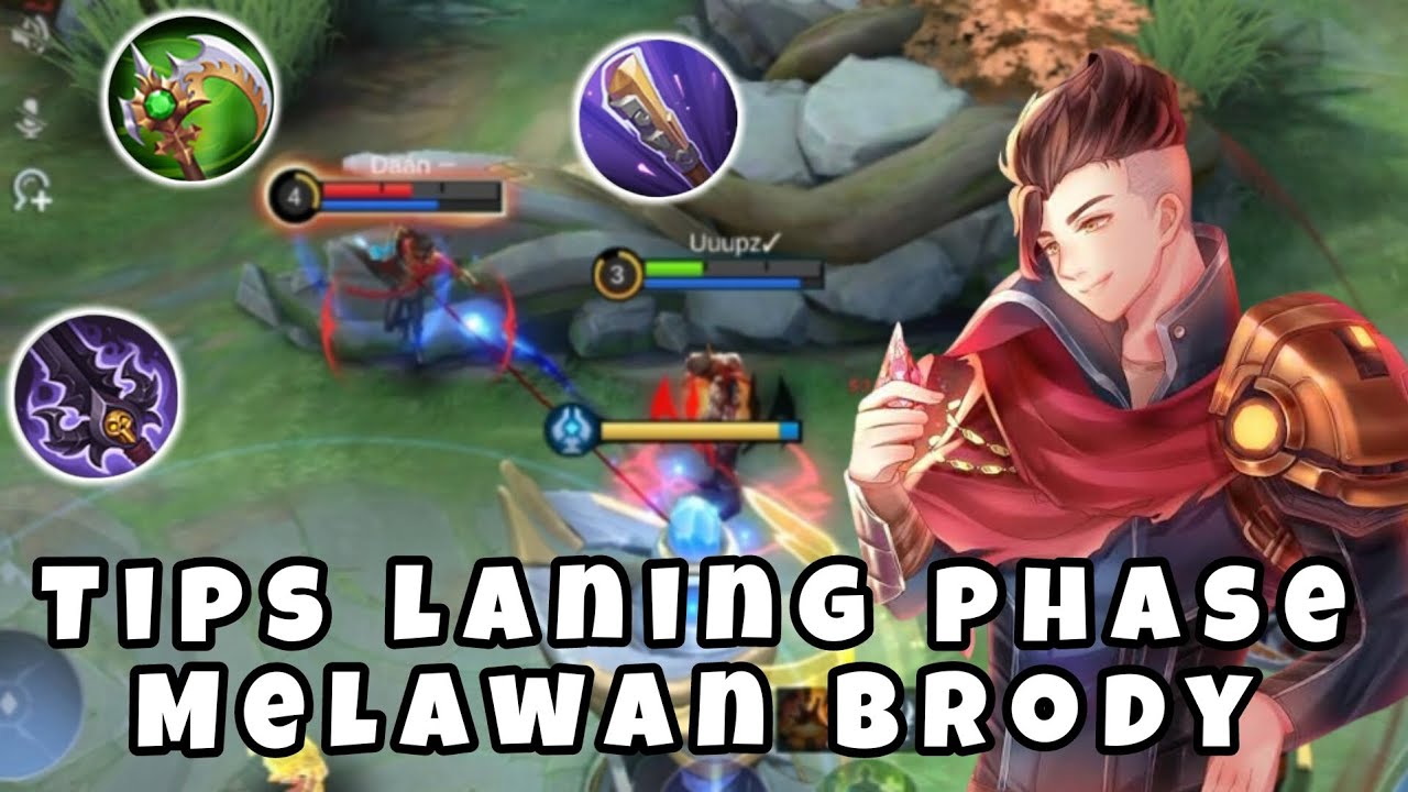 TIPS LANING PHASE GOLD LANE MELAWAN BRODY | CLAUDE GAMEPLAY - MLBB