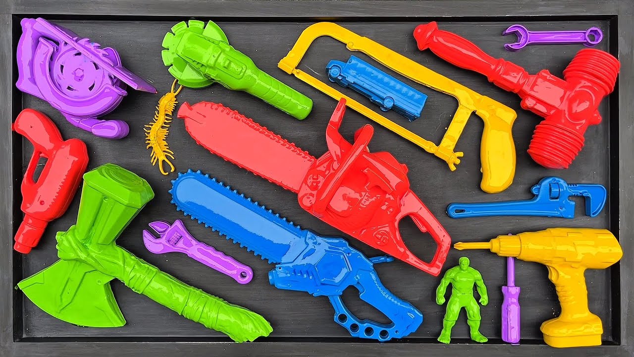 Cleaning of Repair Tools, Electric Drill, Hammer, Chainsaw, Grinding Machine, Jigsaw, Circularsaw