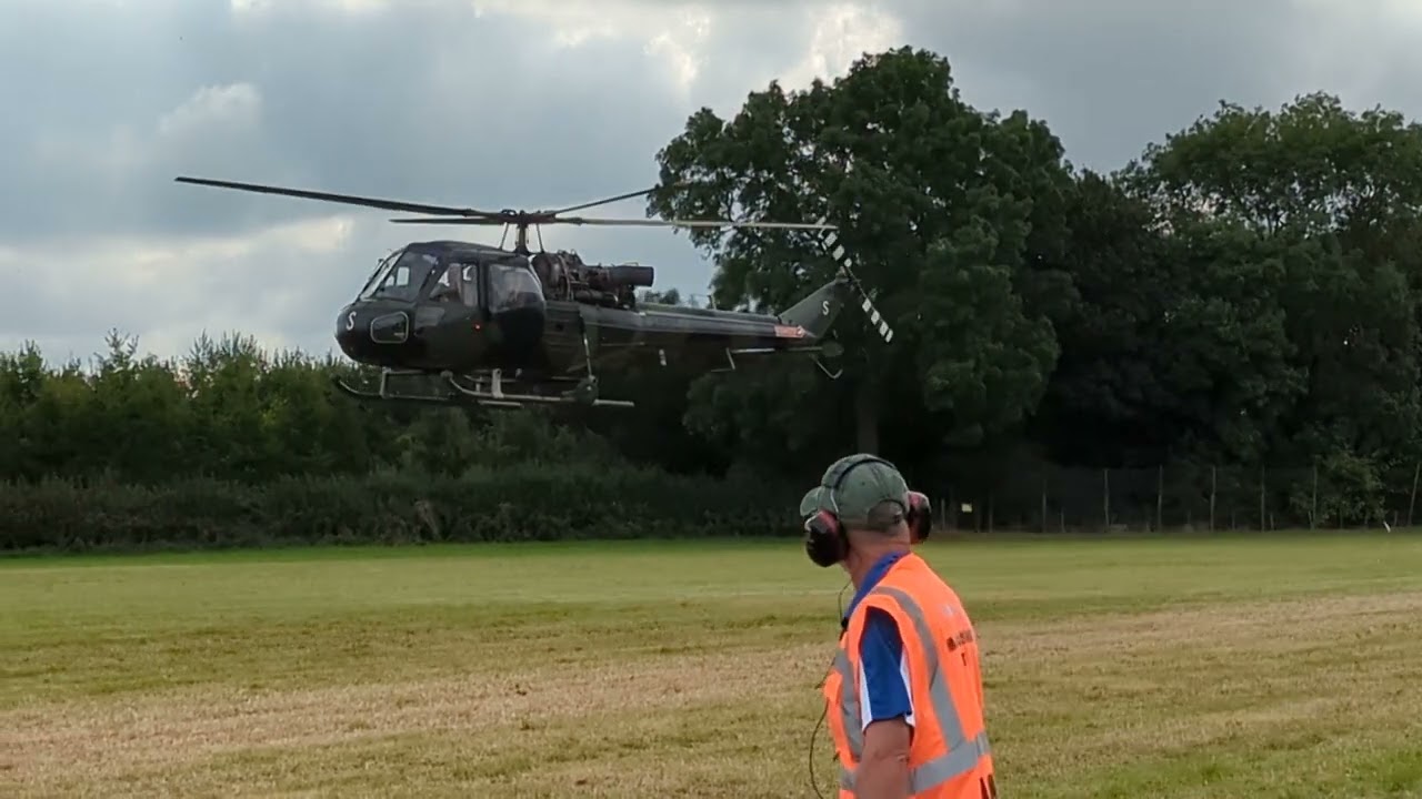CLOSE CALL AT VICTORY SHOW 2023 HELICOPTER AND BI-PLANE