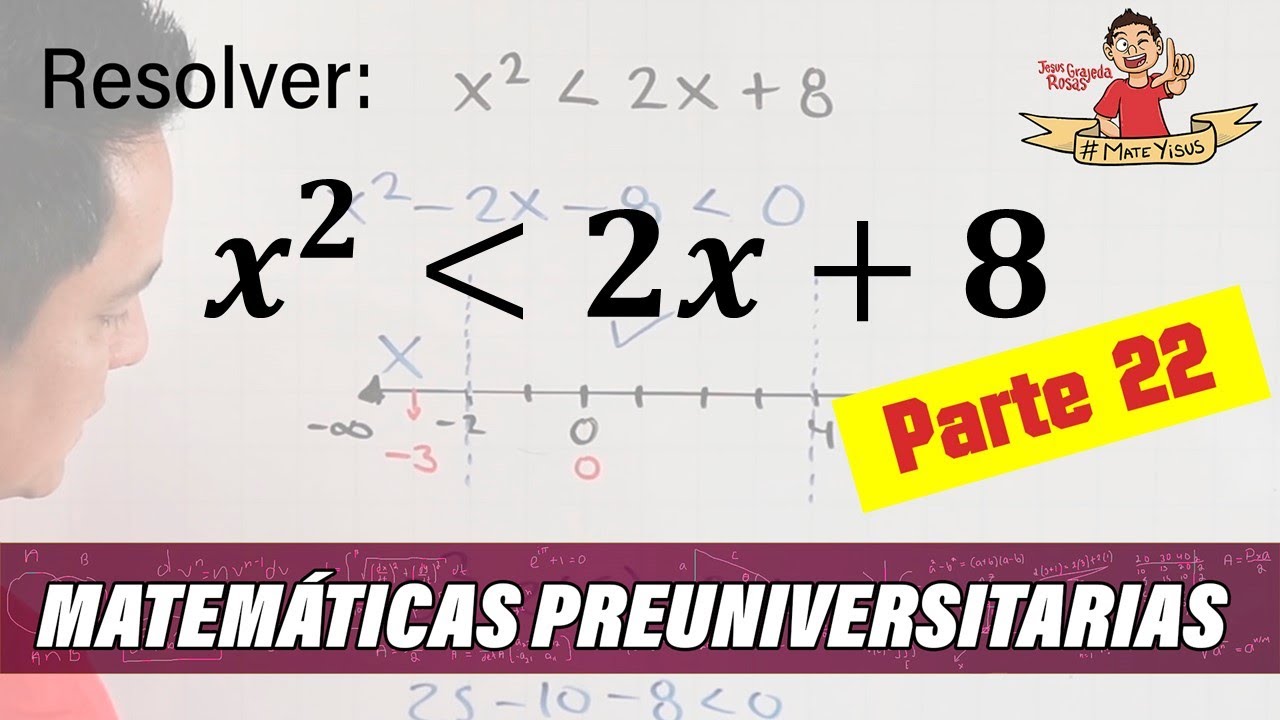 22. ESTO ES LO QUE DEBES SABER DE MATEMÁTICAS ANTES DE ENTRAR A LA UNIVERSIDAD. Parte 22