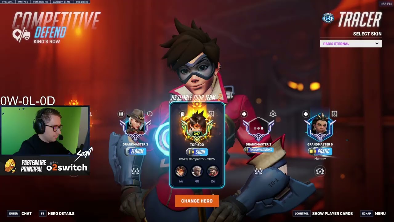 SoOn - Tracer GOD - SEASON 19 TOP 500 GAMEPLAY