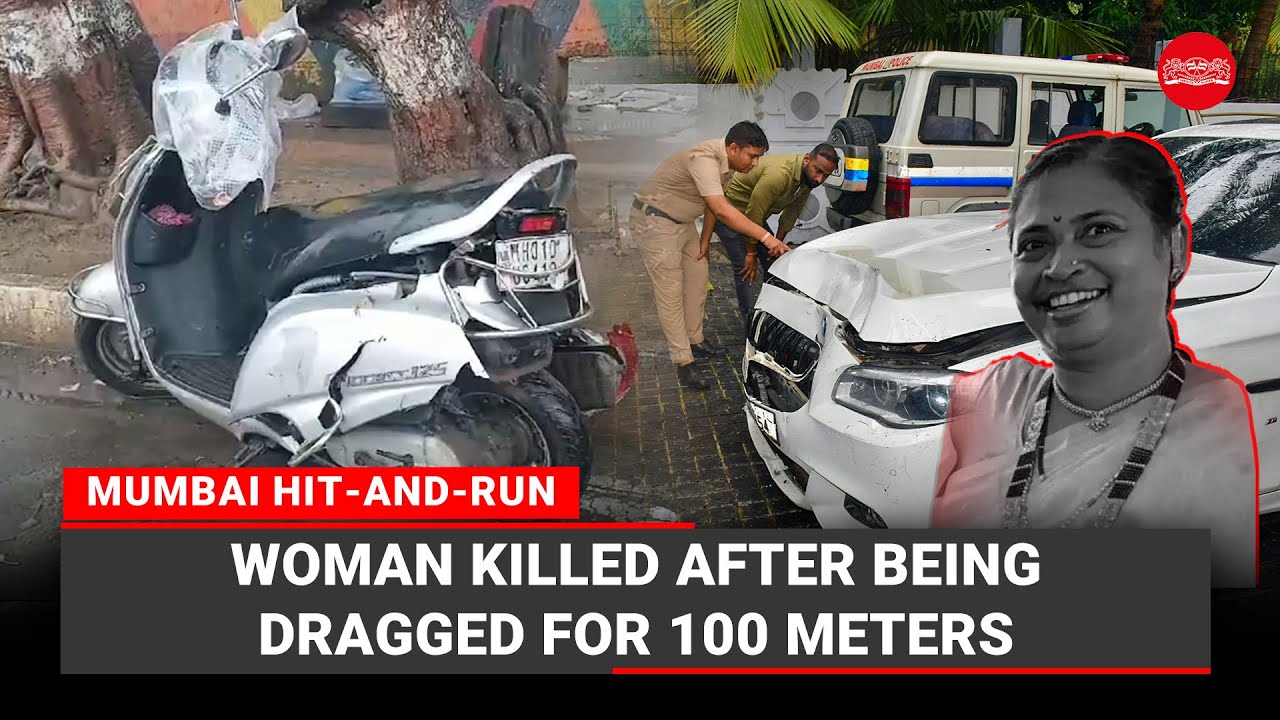 Woman dies after being hit by speeding BMW driven by Shiv Sena leader's son