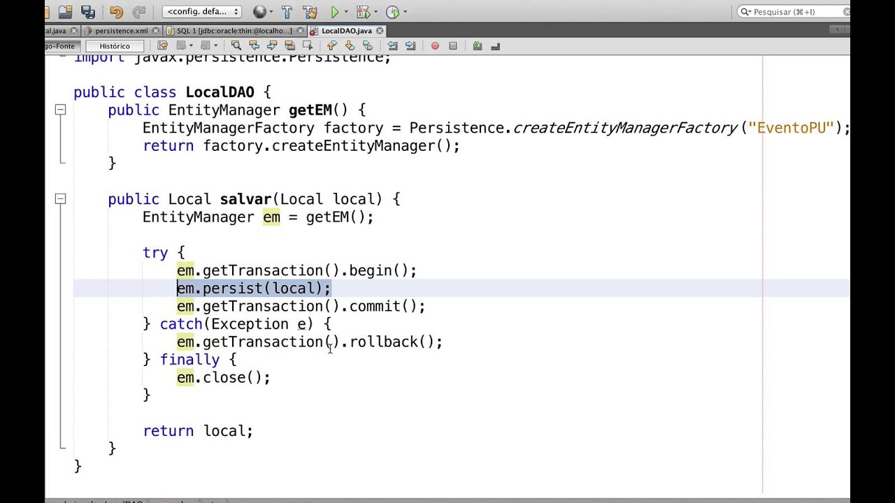 Introdução ao Java Persistence API (JPA
