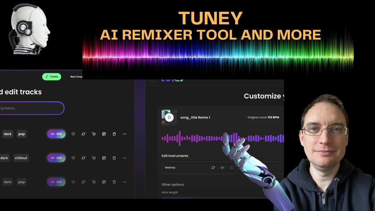 AI Music Remixer - TUNEY