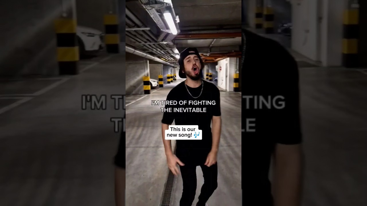 Catchy chorus sung by metalcore vocalist! 🎙️ #shorts #myownabyss #thefirstnail #vocal #metalcore