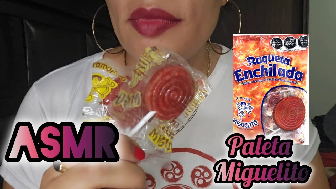 HOLA! ASMR PALETA RAQUETA MIGUELITO | RELAJATE CONMIGO