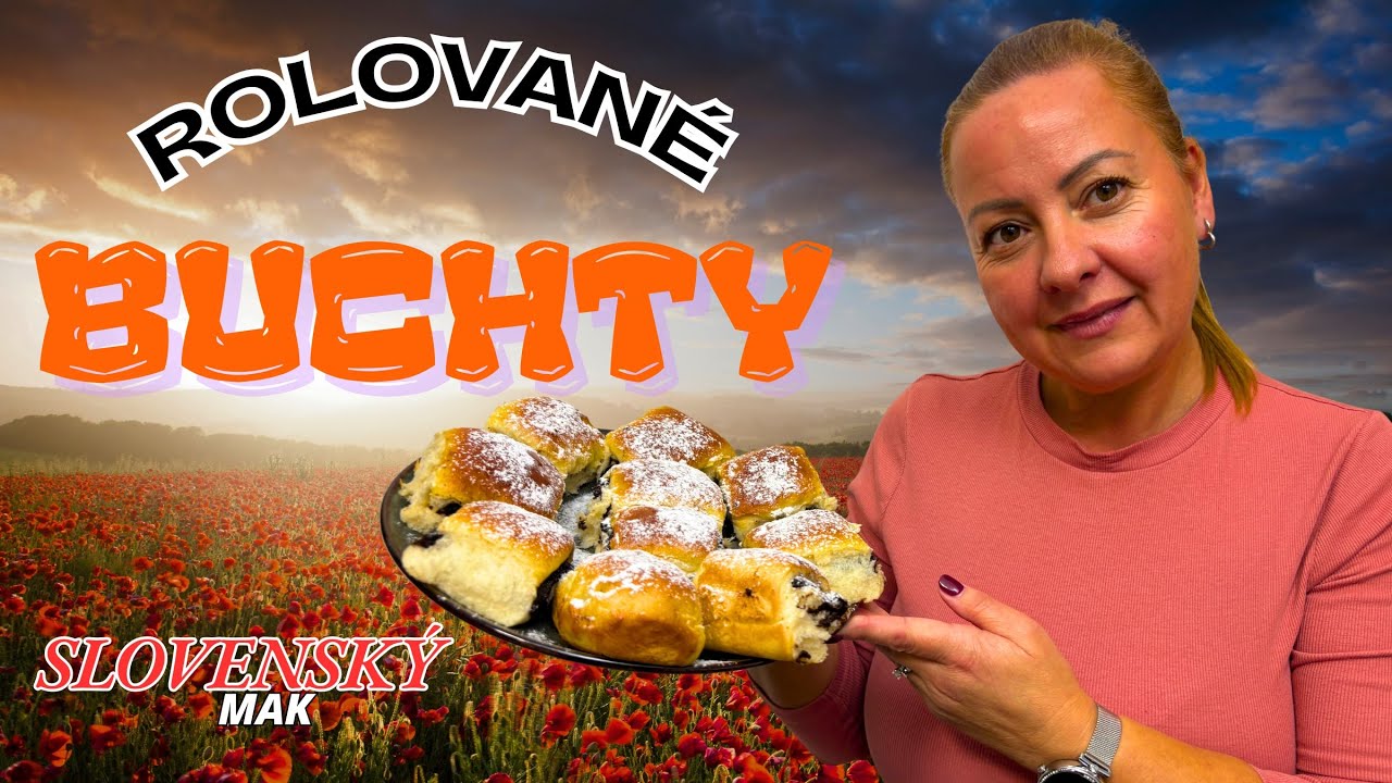 Rolované makové buchty | Tradičný recept s Martinkou krok za krokom