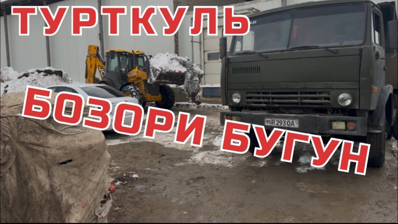 ТУРТКУЛЬ БОЗОРИ БУГУН‼️ЯНГИЛИК 24 января 2026 г.