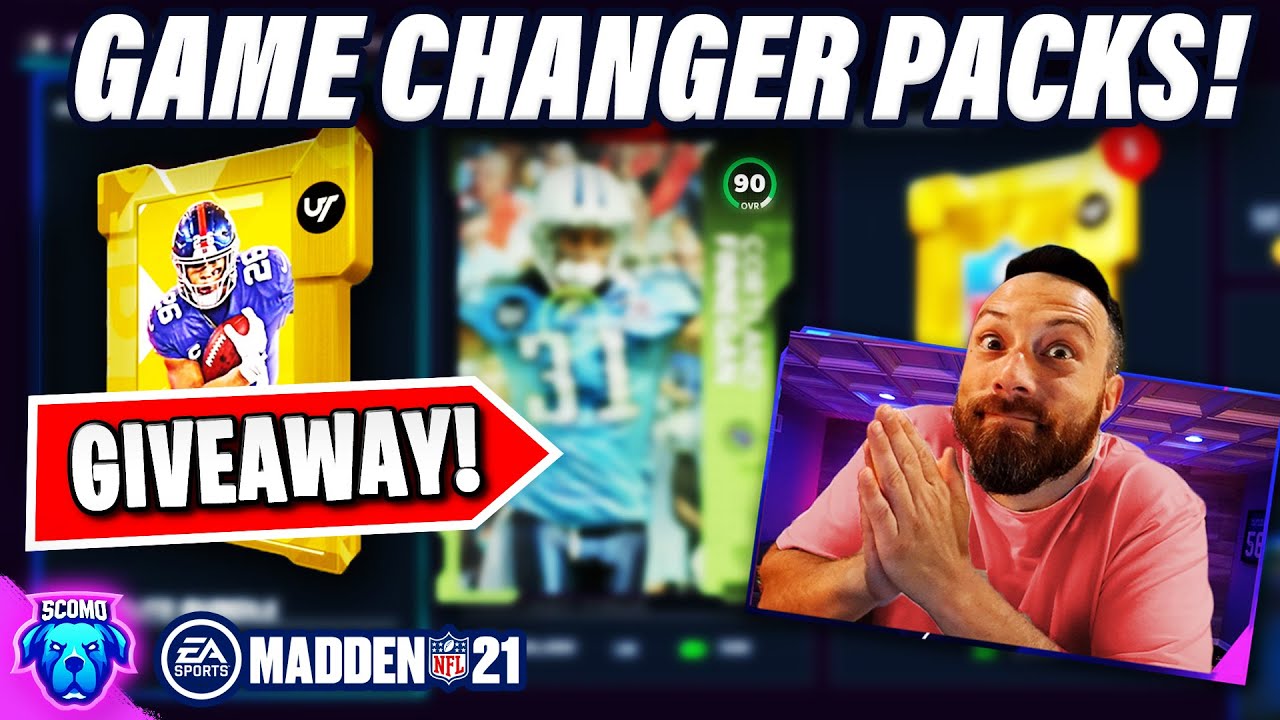 GAME CHANGER PACKS & GIVEAWAYS! [MADDEN 21]