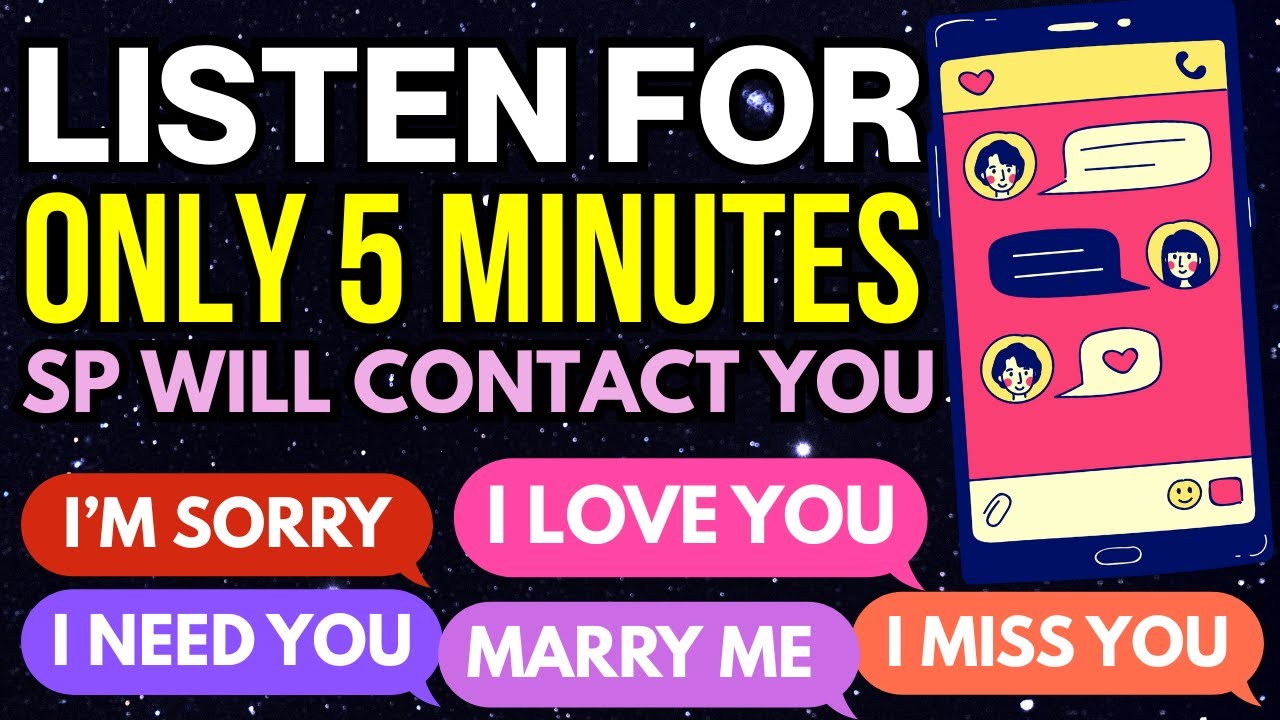 He Or She Will Call Or Text (After You Listen) 5 Minutes