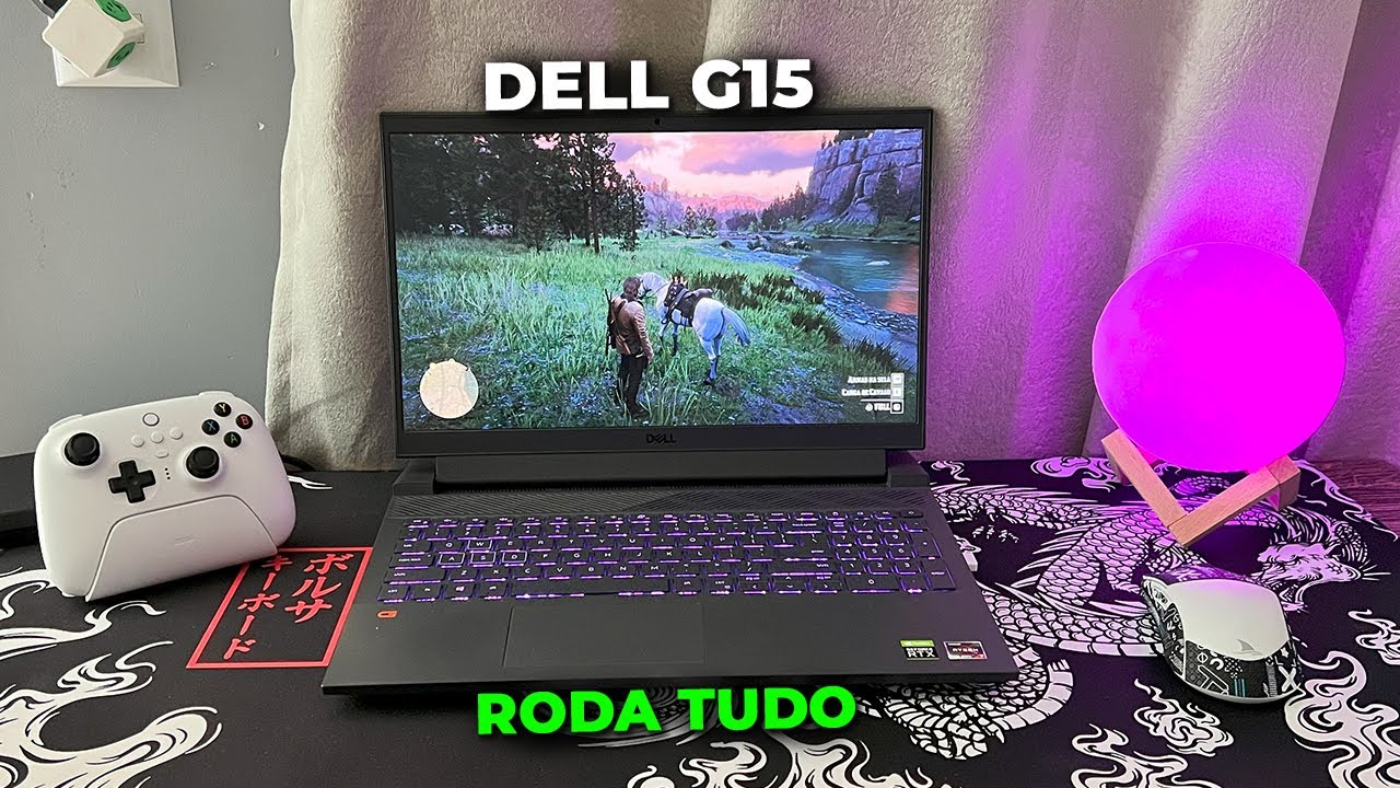 Notebook DELL G15 RTX 3060 Vale a Pena? Testando em Jogos (Meu Primeiro Notebook Gamer)