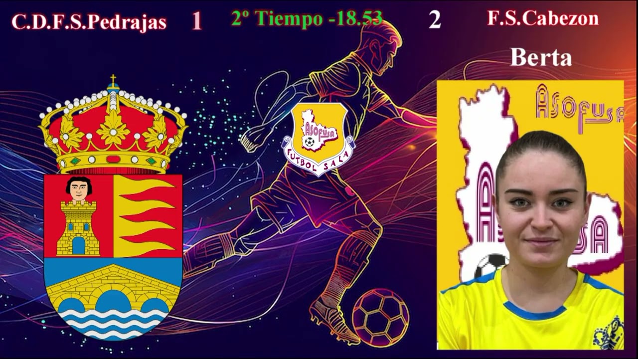 Asofusa Liga Femenina C.D.F.S. Pedrajas Vs F.S. Cabezón 4-2 22/02/2026