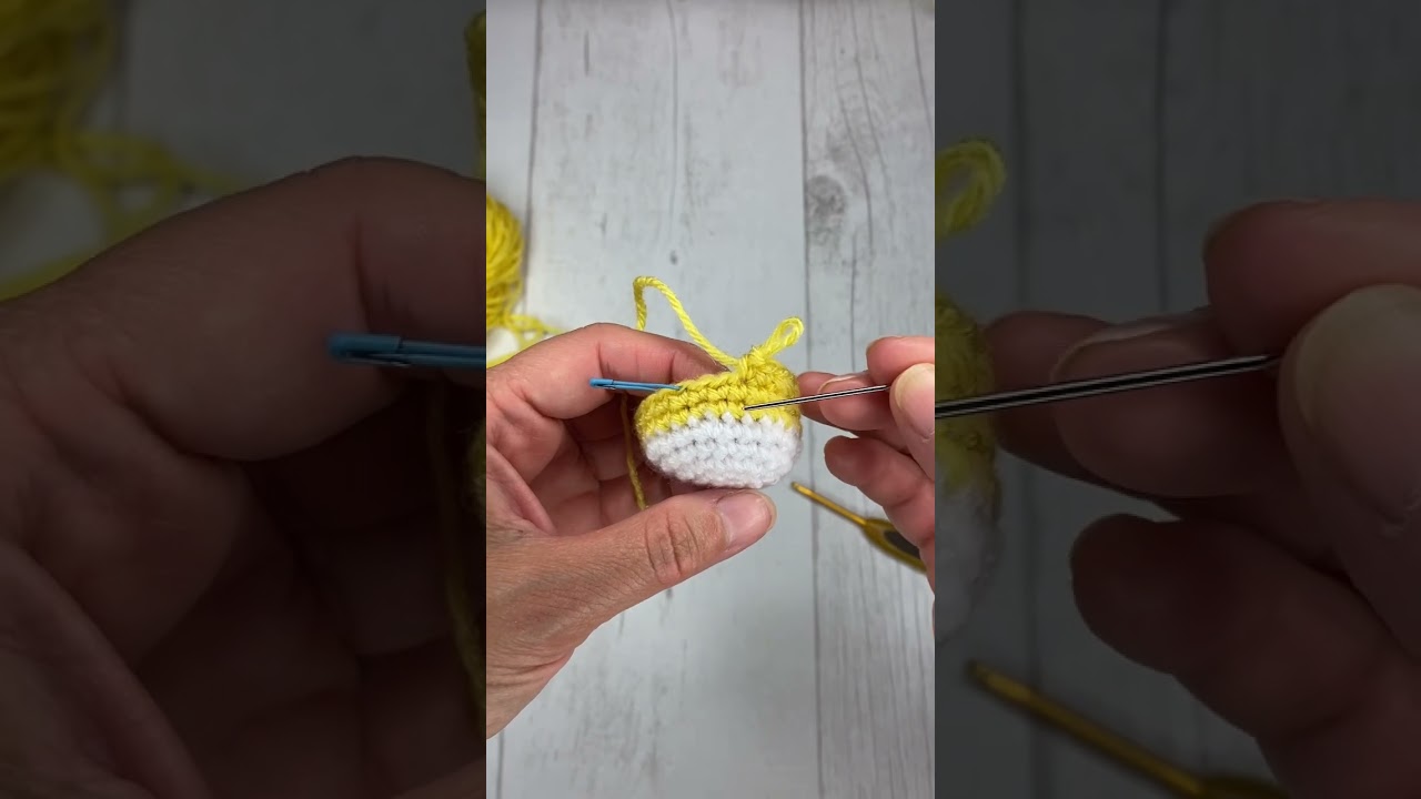 Le museau du léopard du kit de crochet action #crochet #kitcrochet # action #tuto