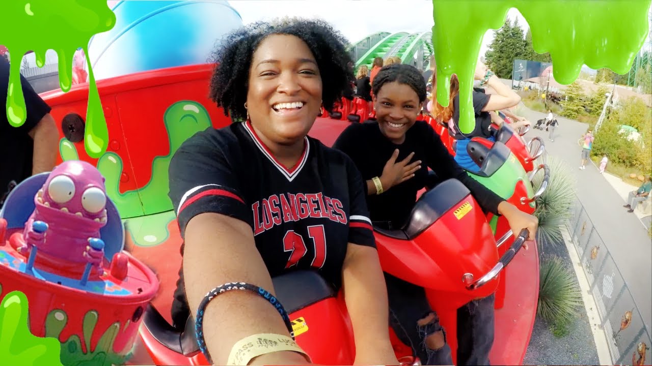 ATTRACTIONS DE FOLIE au PARC SPIROU pour HALLOWEEN ! Vlog Parc d'attractions